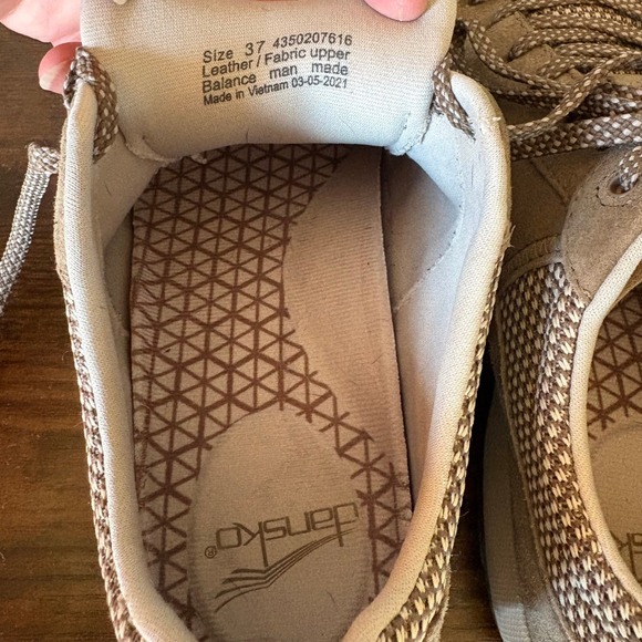 Dansko Suede Trail Shoes | Gorpcore Hiking Walking Vibram Sole EU 37 - Picture 2 of 7